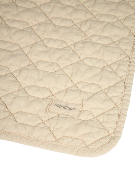 Nobodinoz Blanket 100x70cm Wabi Sabi Quilted blanket 100x135cm | Ginger