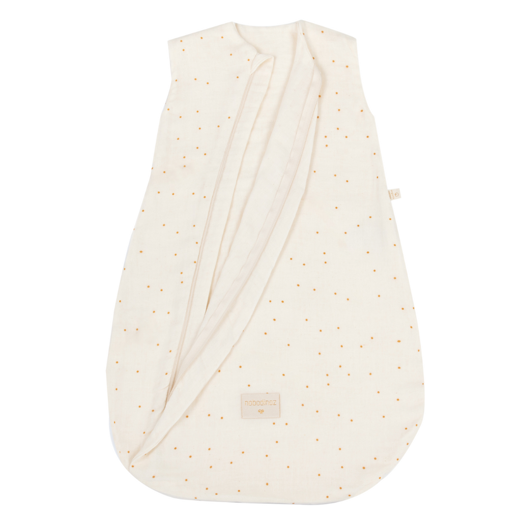 Nobodinoz Sweety Light Sleeping bag 0-6m 65x42cm | Honey Sweet Dots Natural