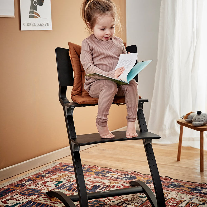 Leander Growing Dining Chair | Black
