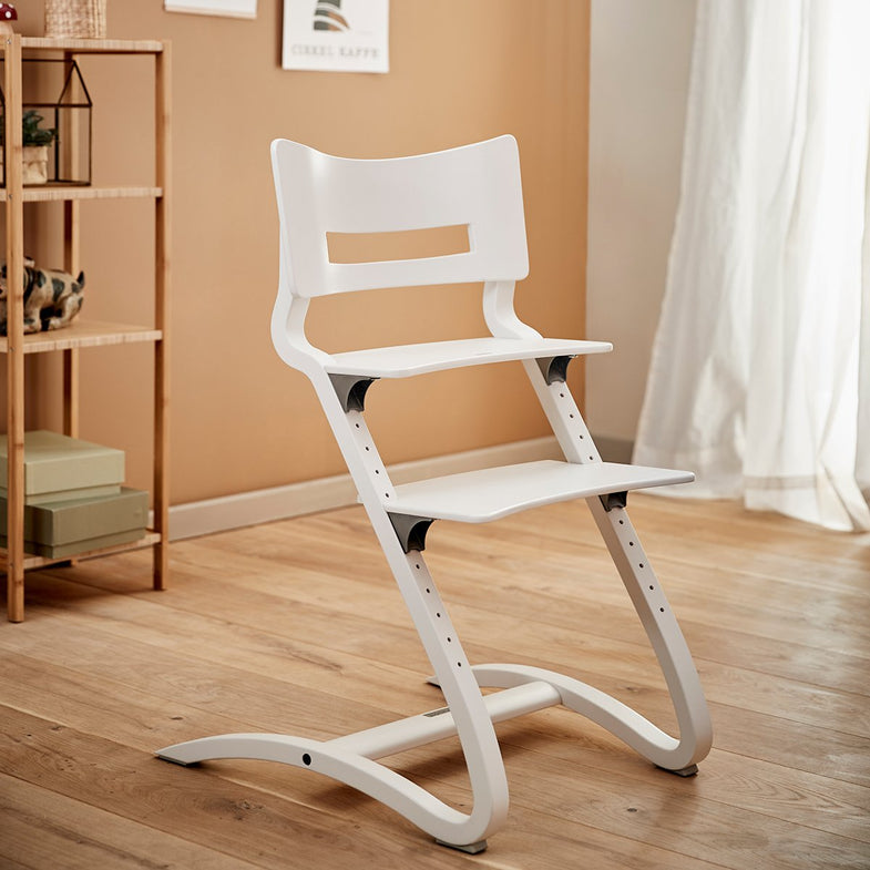 Leander Growing Dining Chair | White