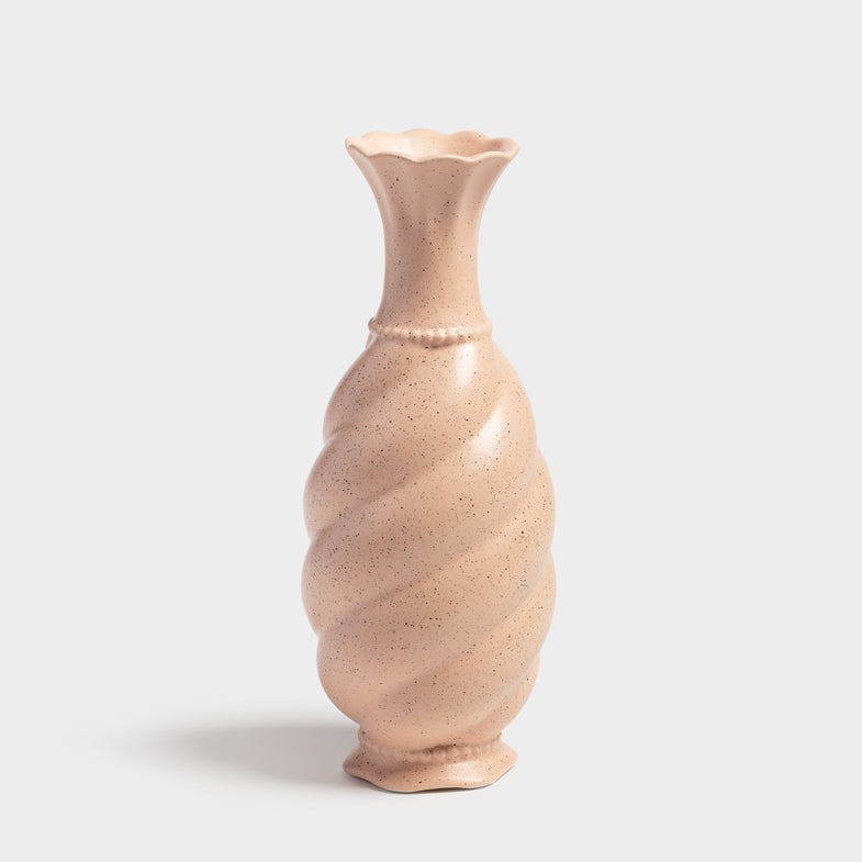 &Klevering vase 22x9.5cm | Tudor Pink