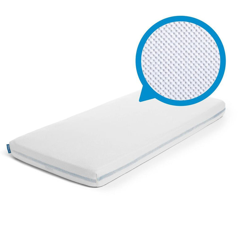 Aerosleep fitted sheet Sebra bed 70x112cm | White