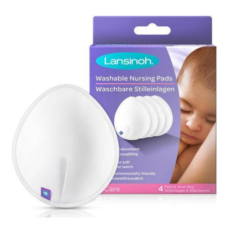Lansinoh washable breast compresses 4pcs