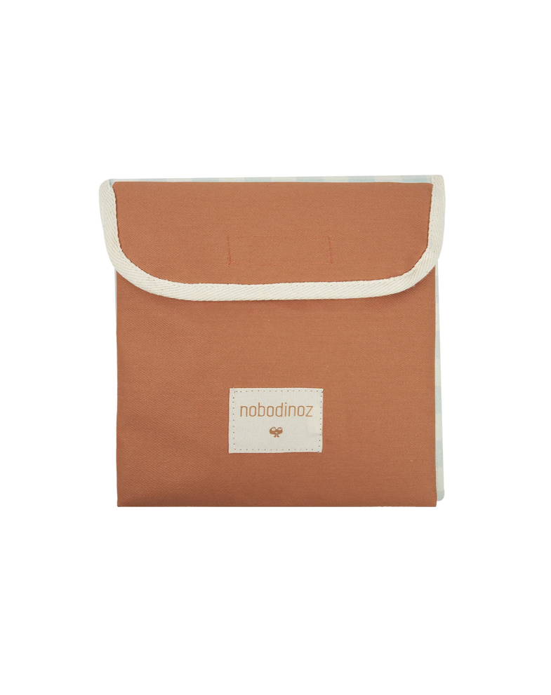 Nobodinoz Sunshine Snack & Lunch bag 19x19cm | Cinnamon