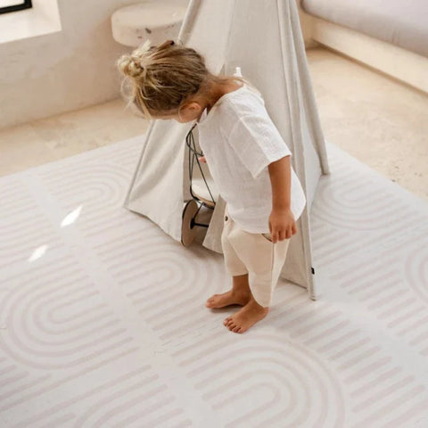 Toddlekind Prettier Play Carpet | Linen