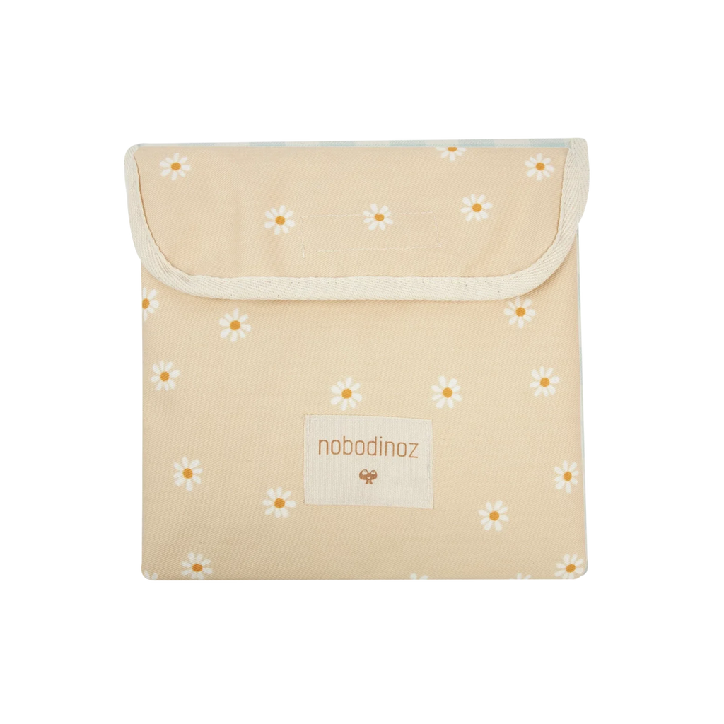 Nobodinoz Sunshine Snack & Lunch bag 19x19cm | Daisies