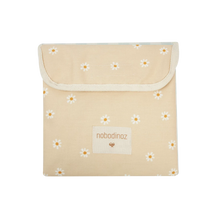 Nobodinoz Sunshine Snack & Lunch bag 19x19cm | Daisies