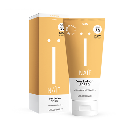 Naïf sunscreen cream for adults SPF30 | 200ml