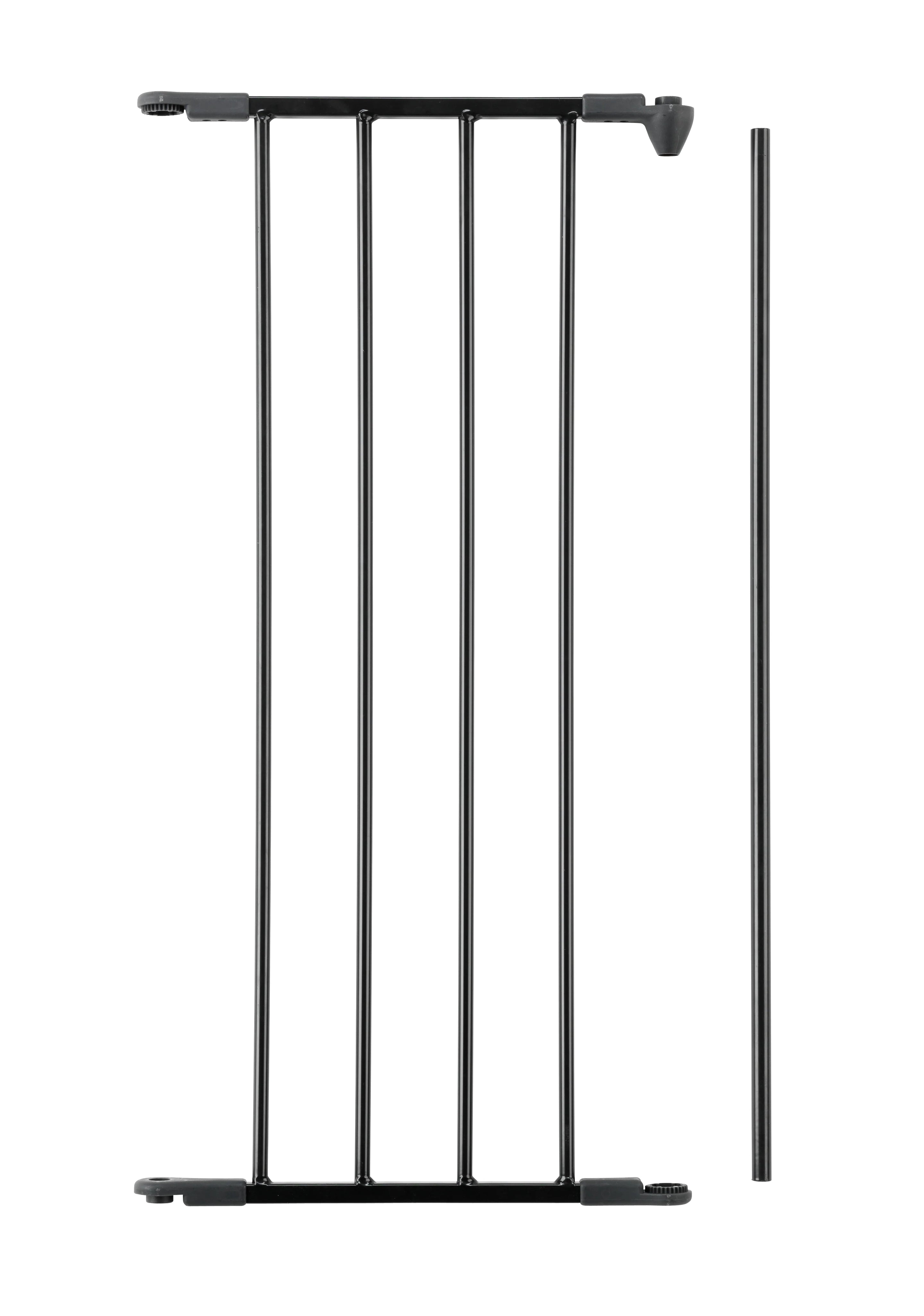 Babydan Panel Medium 33cm for door fence Olaf | Black
