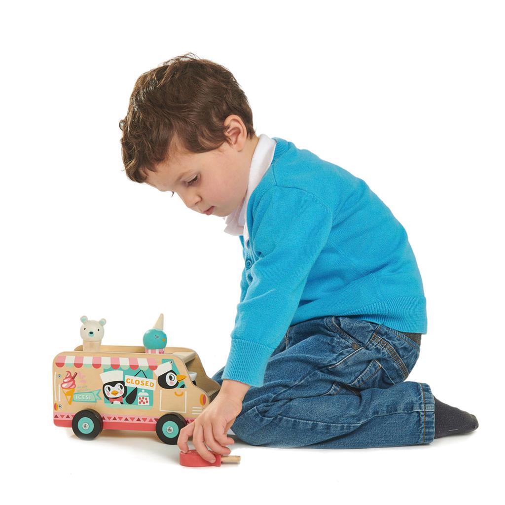 Tender Leaf Toys Pinguin's ice cream cart