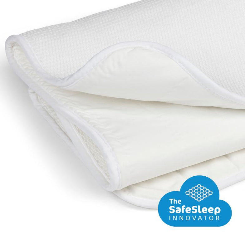 Aerosleep Sleep Safe mattress protector breathable travel crest 34x75cm