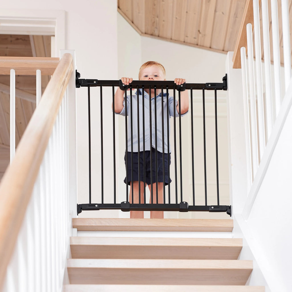 Babydan Door Fence Ebba Metal | Black