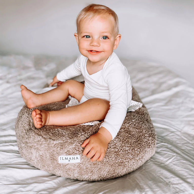 Ilmaha Cover For Relax/Feeding Pillow Teddy | Taupe