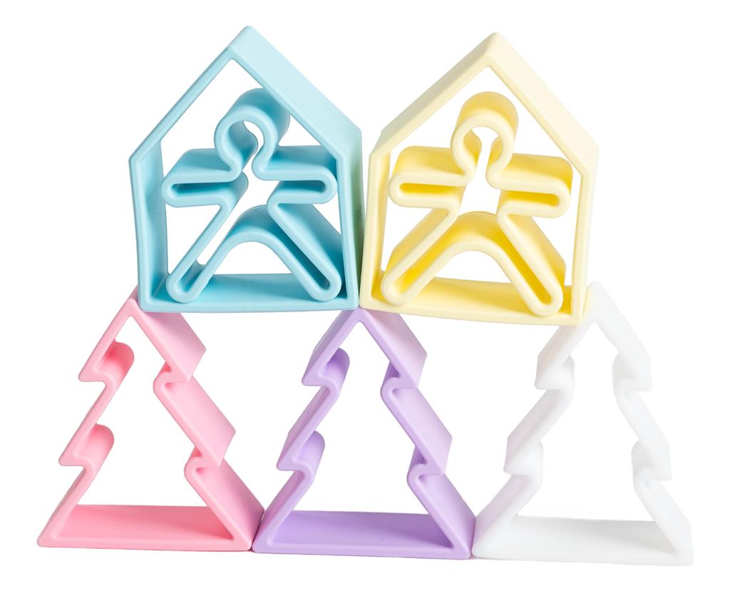 Dëna silicone play set pastel | Child - House - Boom Set