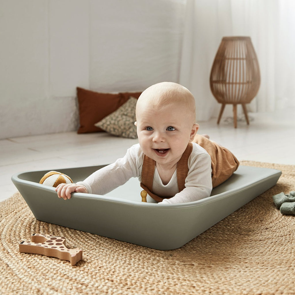 Leander Matty Changing Pad | Sage Green