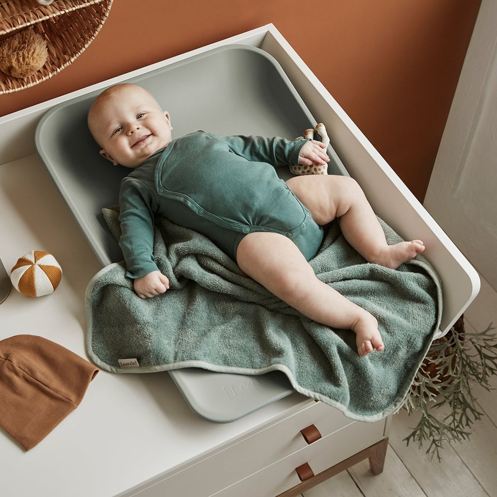Leander Matty Changing Pad | Sage Green