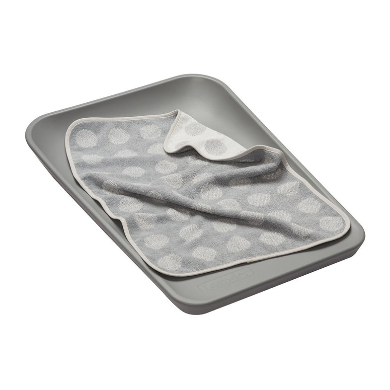 Leander Matty Changing Pad Topper | Cool Grey