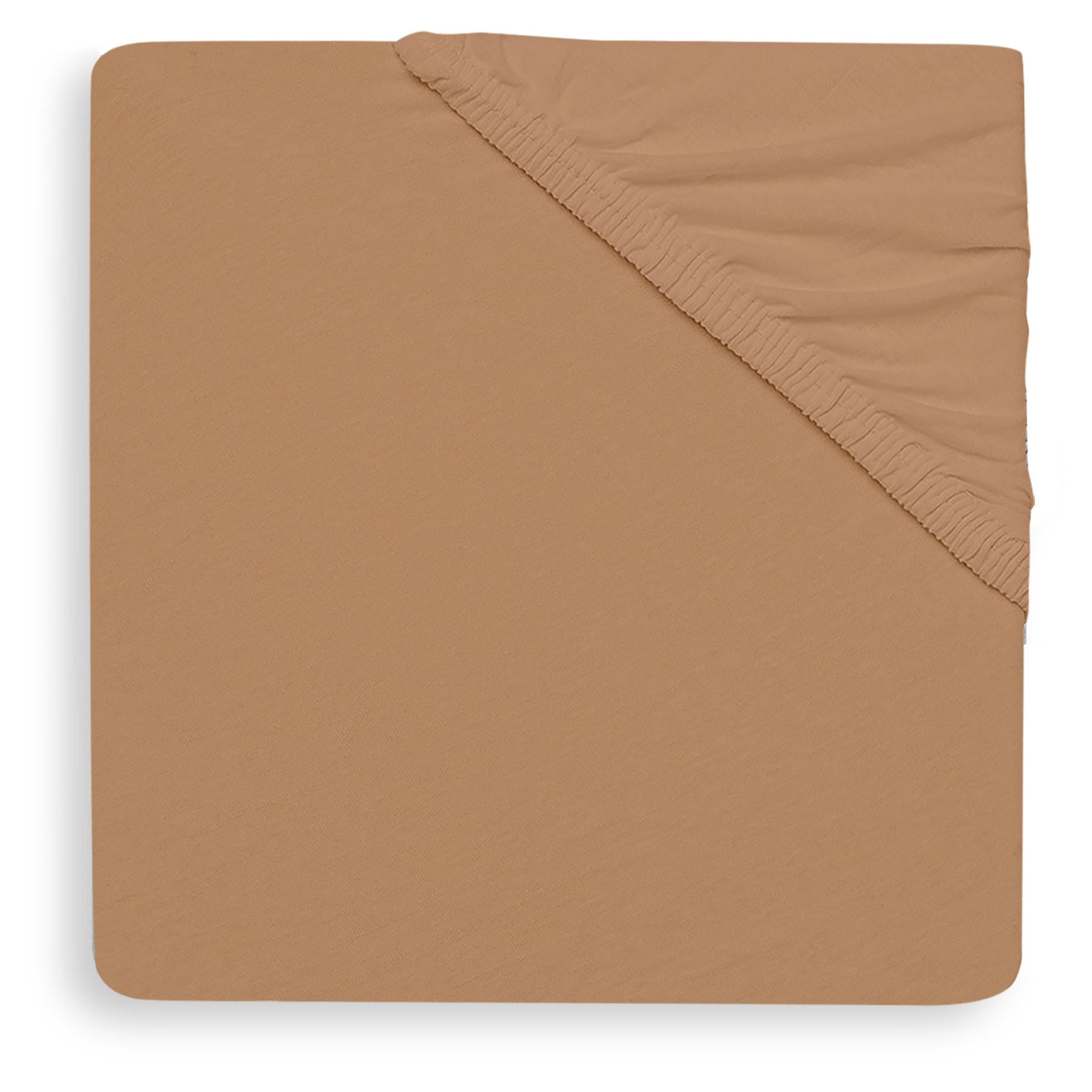 Jollein fitted sheet Jersey Crib 40/50x80/90cm | Biscuit