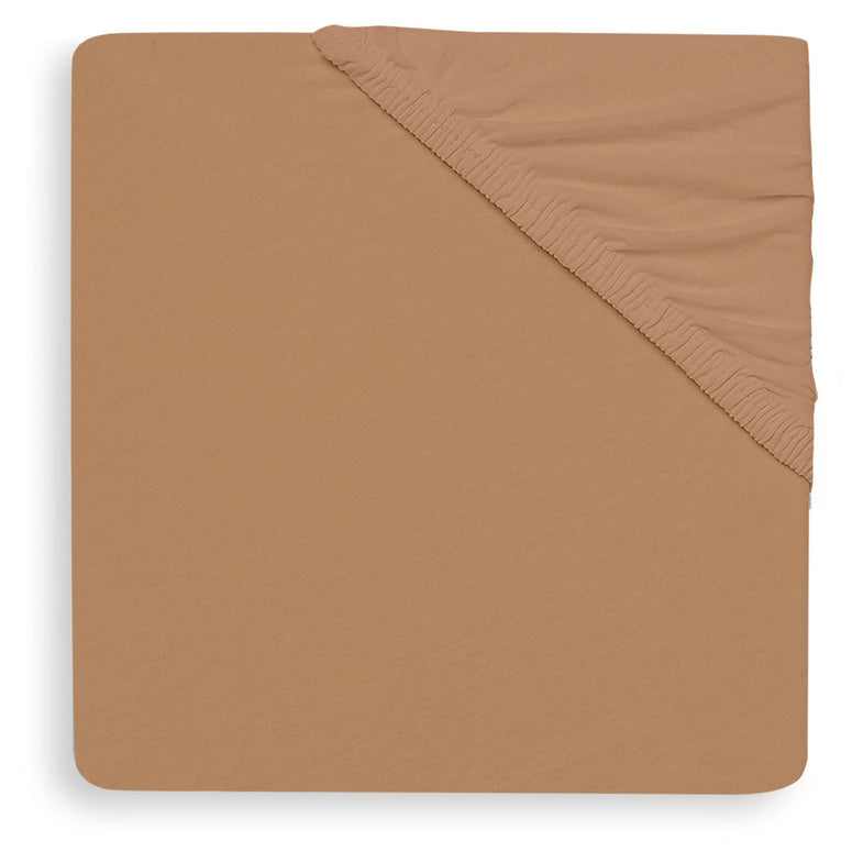 Jollein fitted sheet Jersey 60x120cm | Biscuit 2-Pack