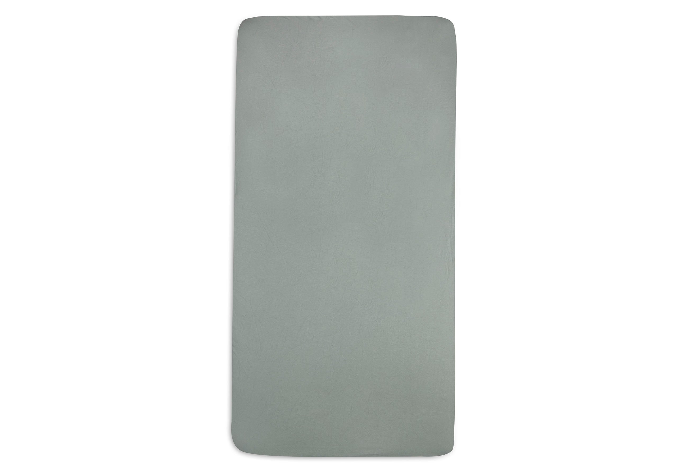 Jollein fitted sheet Jersey 70x140cm/75x150cm | Ash Green