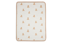 Jollein Crib Blanket Jersey 100x150cm | Teddy Bear