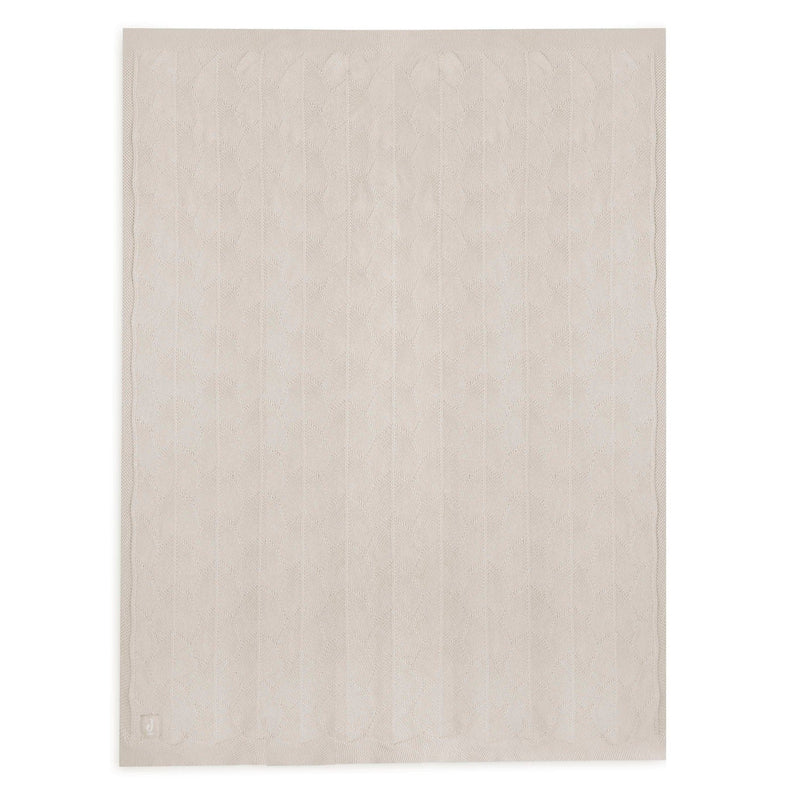 Jollein Cot Blanket 75x100cm | Shell Knit Nougat
