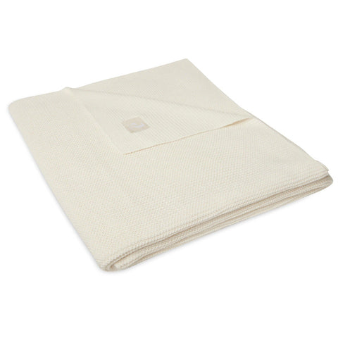 Jollein Crib blanket 100x150 cm | Basic Knit Ivory