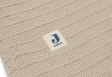 Jollein Crib Blanket 75x100cm | Velvet Pure Knit Nougat