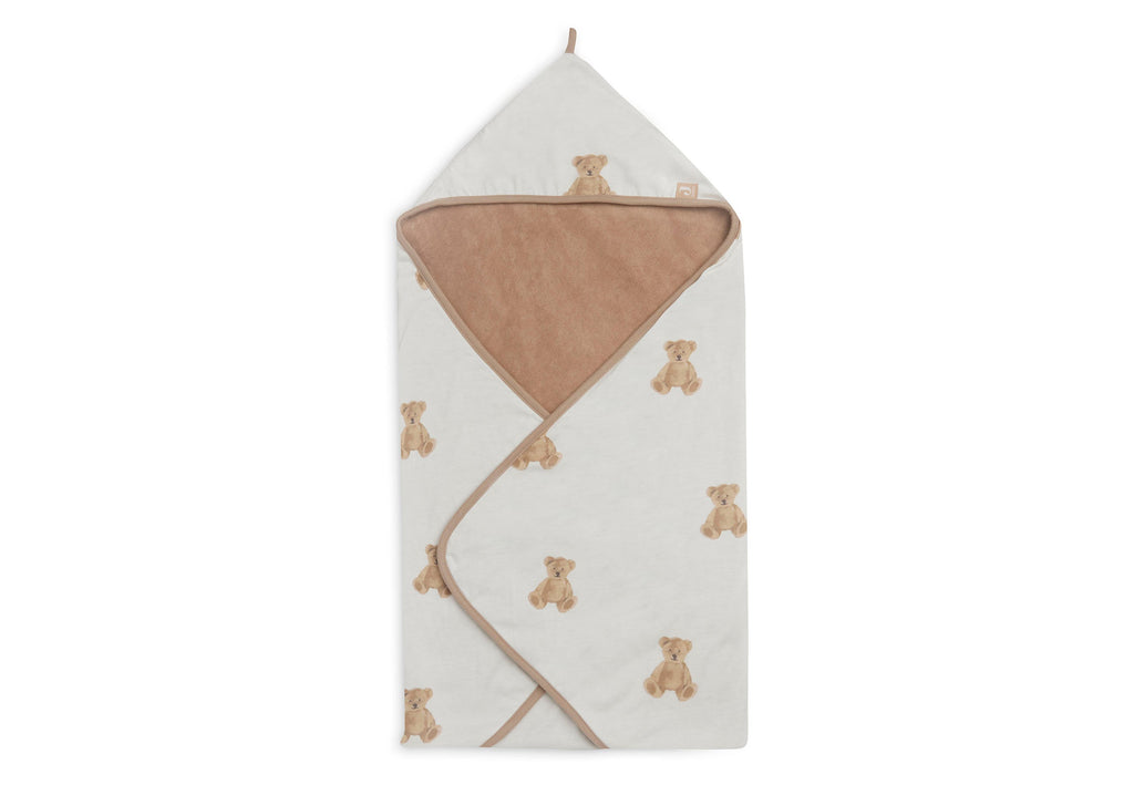 Jollein Bathcape 75x75cm | Teddy Bear