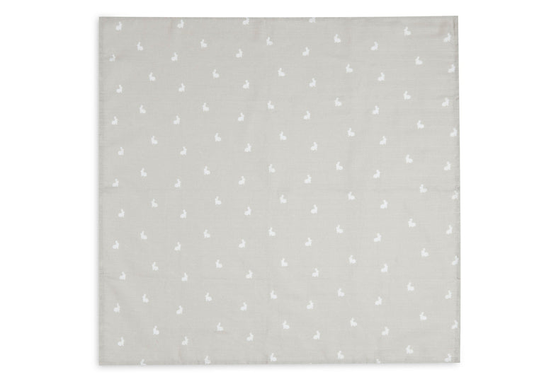 Jollein Hydrophilic Cloth Small 70x70cm 2-Pack | Dotted & Rabbit Nougat