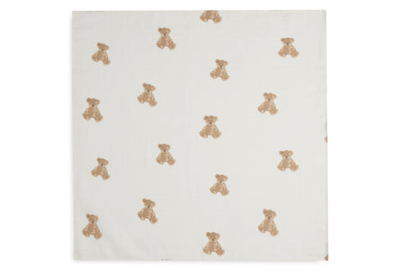 Jollein Hydrophilic Multi Cloth Small 70x70cm 3-Pack | Teddy Bear