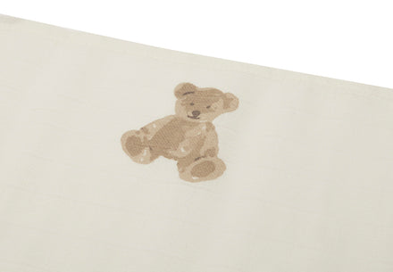 Jollein Hydrophilic Multi Cloth Small 70x70cm 3-Pack | Teddy Bear