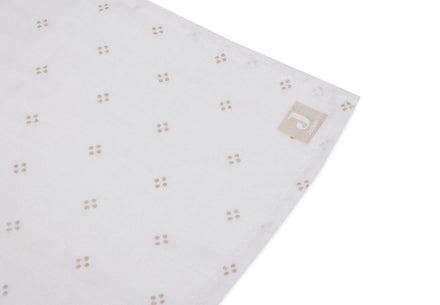 Jollein Hydrophilic Cloths 115x115cm | Pointelle Biscuit