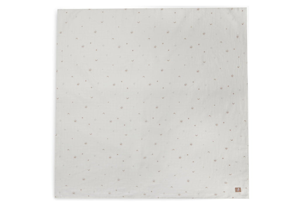 Jollein Hydrophilic Cloths 115x115cm 2-Pack | Stargaze Biscuit