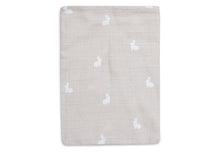 Jollein Set 2 Hydrophilic Wash Cloths | Dotted & Rabbit Nougat