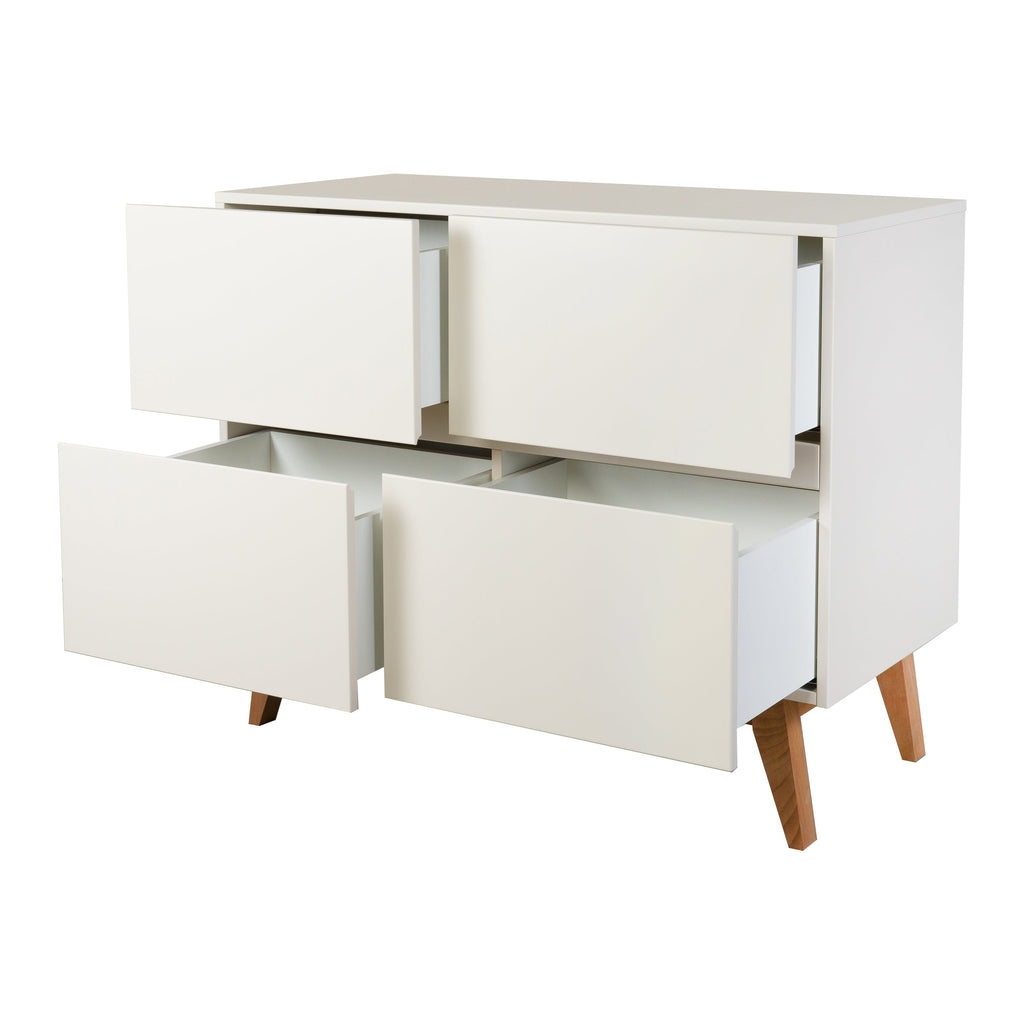 Quax Trendy Commode 4 Drawers I Clay