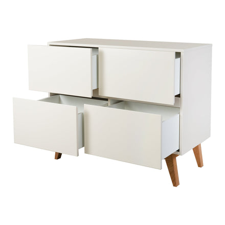 Quax Trendy Commode 4 Drawers I Clay