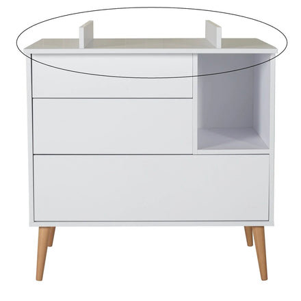 Quax Cocoon Extension Commode I Ice White