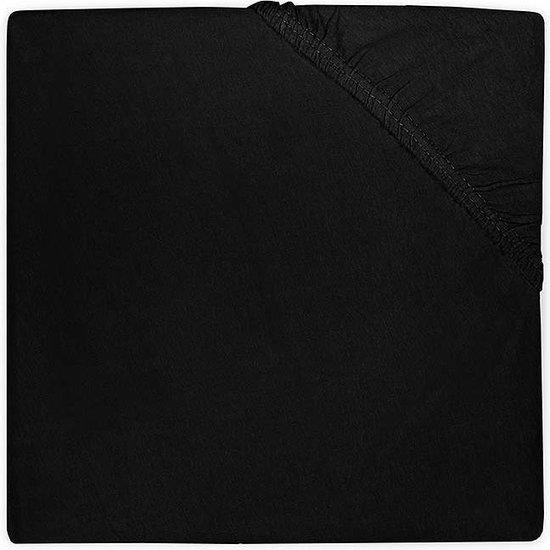 Jollein Fitted Sheet Jersey Play Pen 75x95cm | Black