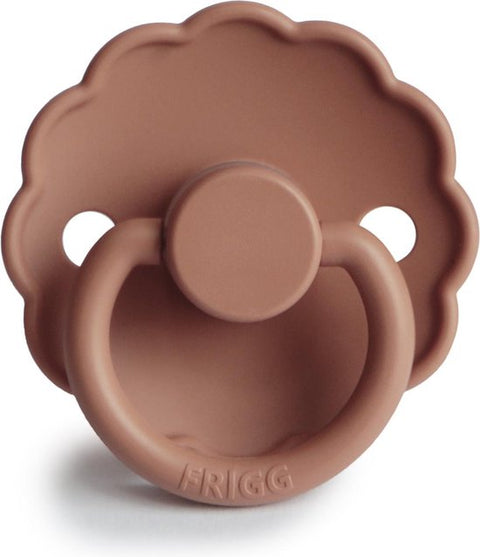 Frigg Daisy Silicone Pacifier 0-6M | Rose Gold