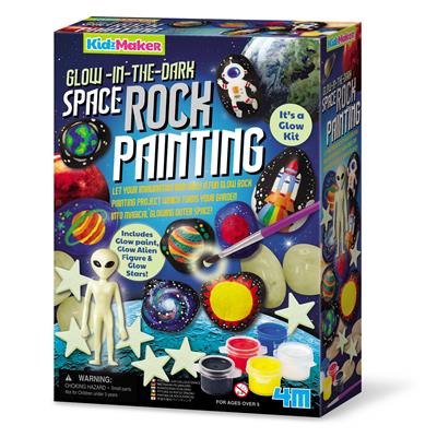 4M Mold & Paint Space Glow in the Dark Painting