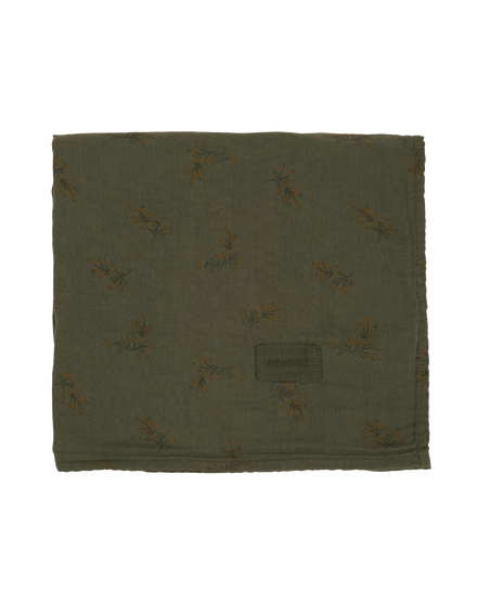 Nobodinoz Wabi Sabi Birth gift Swaddle | Flore Vetiver