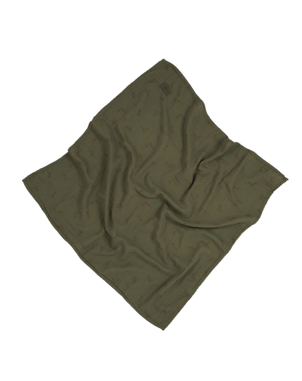 Nobodinoz Wabi Sabi Birth gift Swaddle | Flore Vetiver