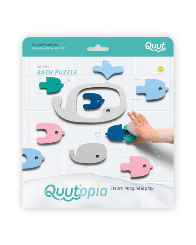 Quutopia Foam Bath Puzzle | Whale