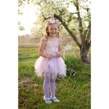 Great Pretenders Shimmer Unicorn Dress + Diadem | 3-4 years