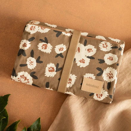 Nobodinoz Waterproof Changing Pad 68x50cm | Camellia