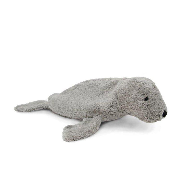 Senger naturwelt Cuddly Toy heat cushion with cherry seeds | Seal Small Grey