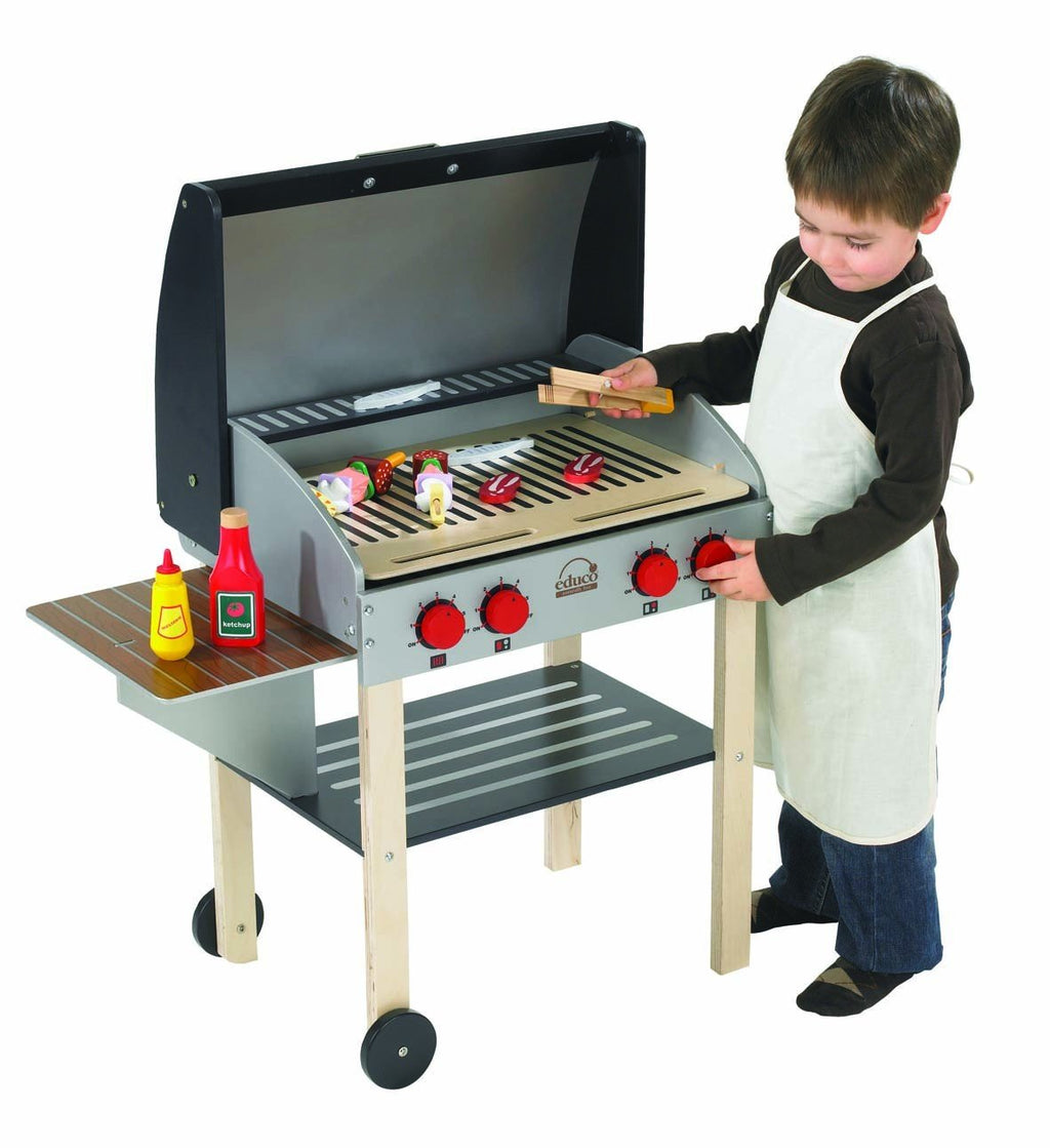 Hape Wooden Gourmet Grill (With Food)