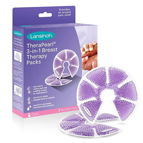 Lansinoh therapearl 3-in-1 breast therapy hot /cold