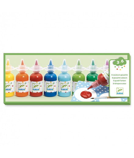 Djeco paint set 8